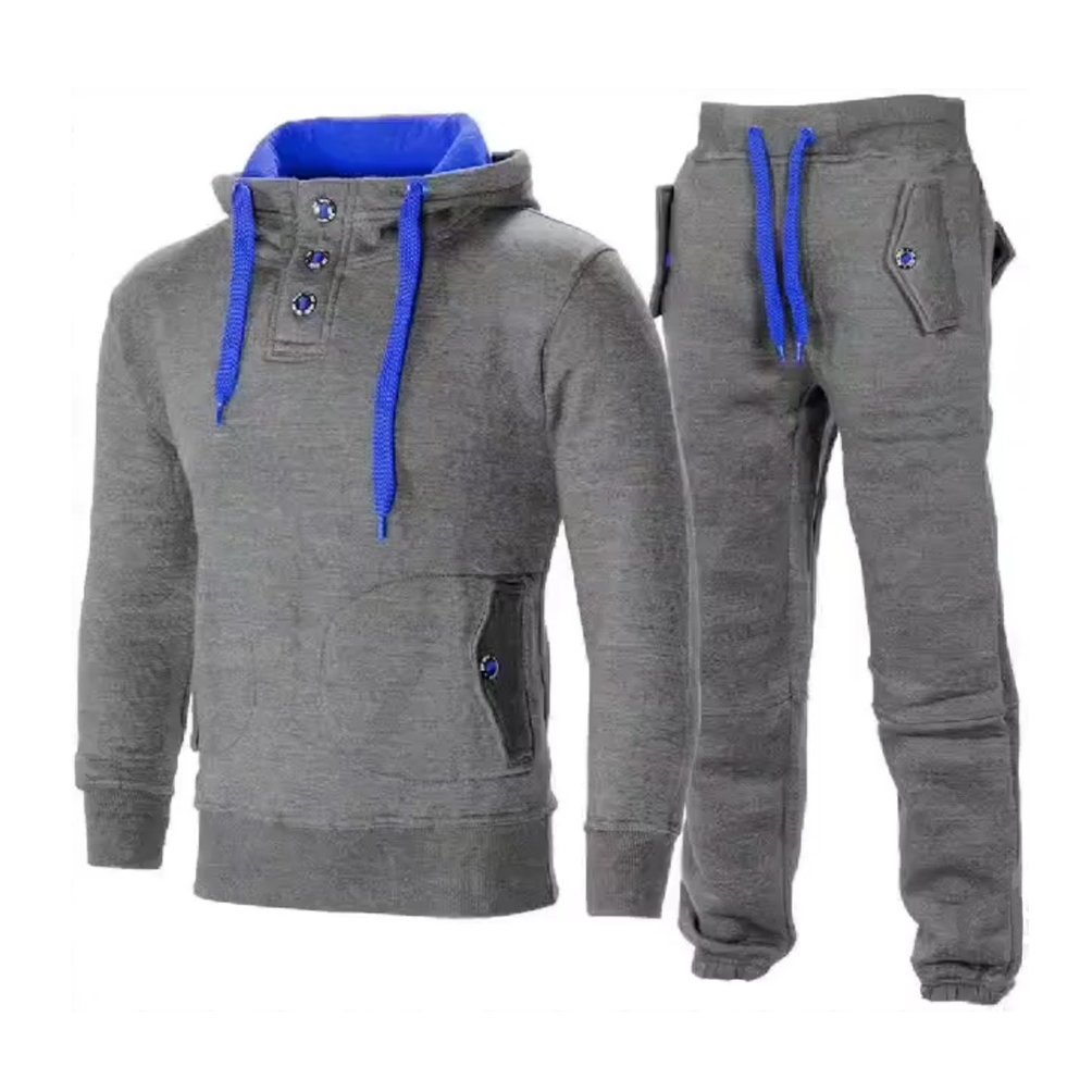 Men's Tracksuit Hoodie Jogging suit Set Comfortable Fit Body Top & Joggers